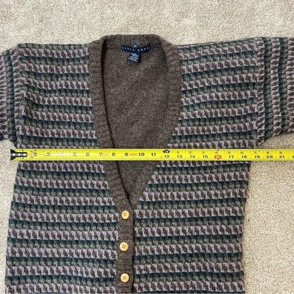 VTG Birch Bros 100% Shetland Wool Sweater Sz Small - Picture 7 of 8